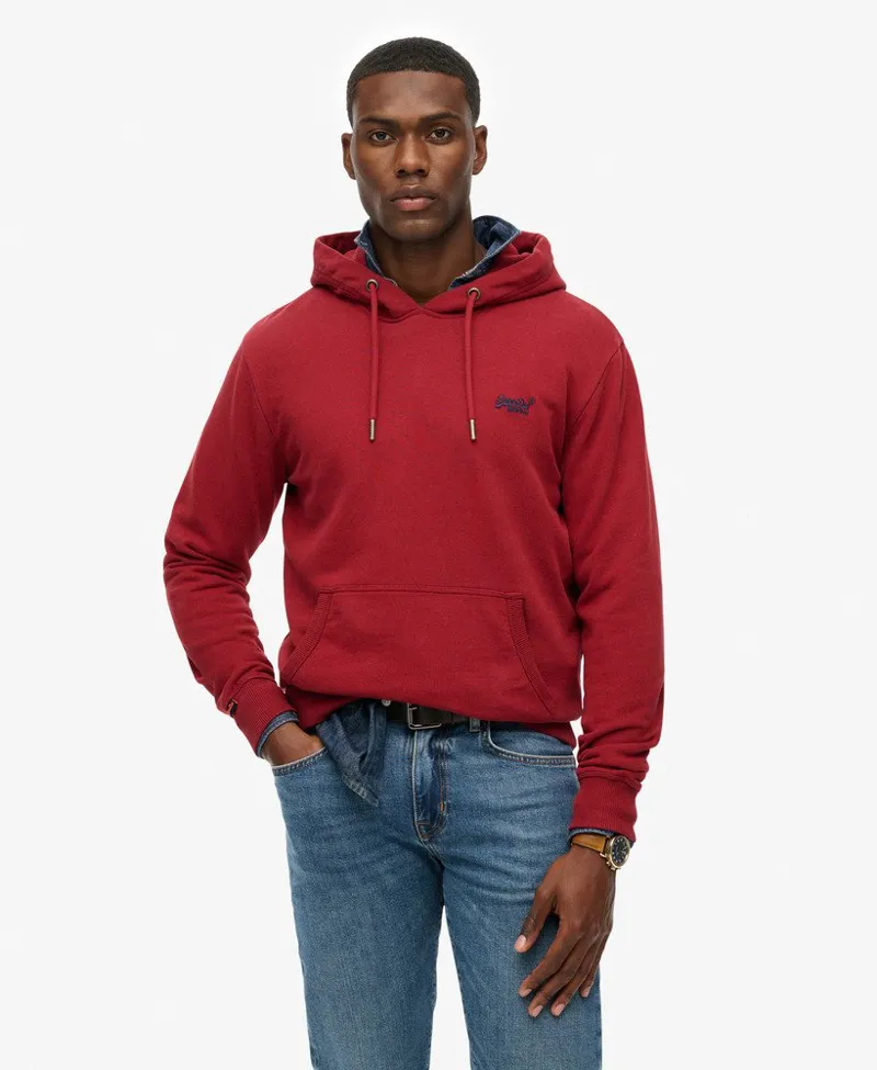 Superdry Essential Logo Hoodie League Red SIZE XXL ONLY LAST ONE-3