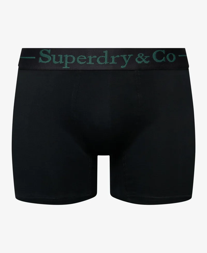 Superdry Boxer Triple Pack Black/Navy/Green-2