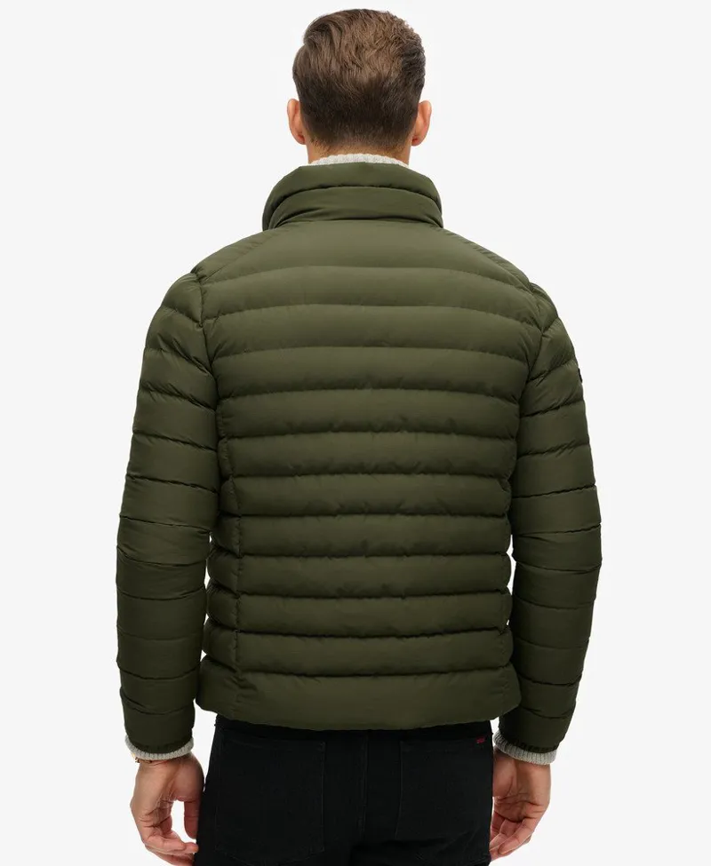 Superdry Fuji Printed Padded Jacket Moss Green LARGE ONLY LAST ONE-2