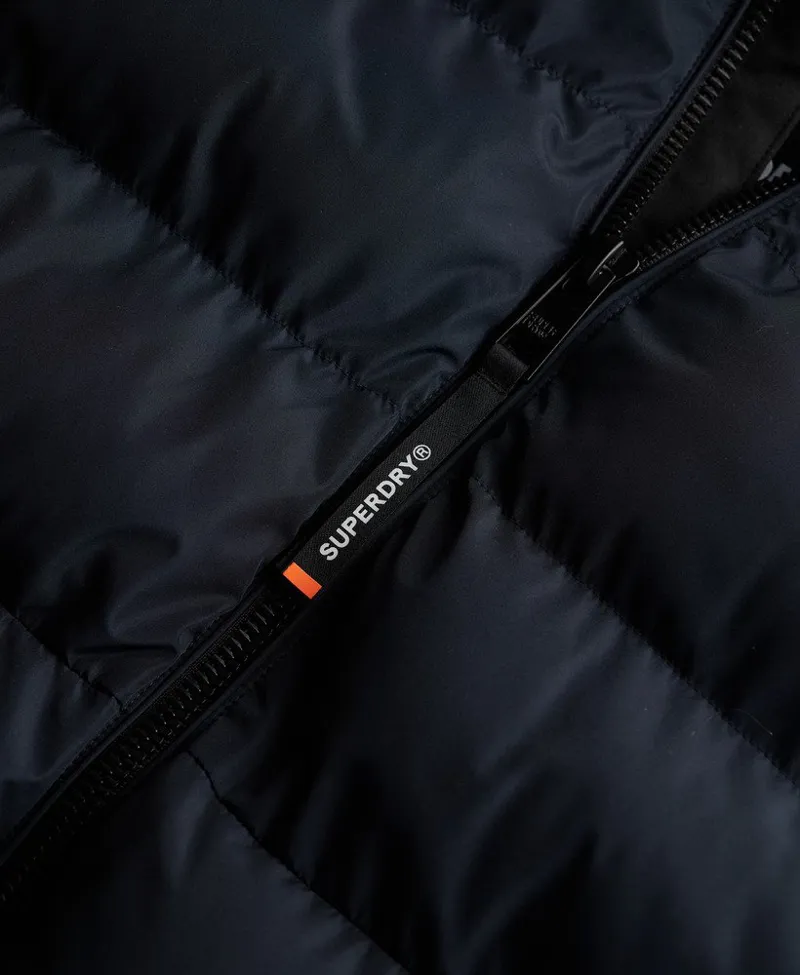 Superdry Hooded Sports Puffer Jacket Eclipse Navy-1