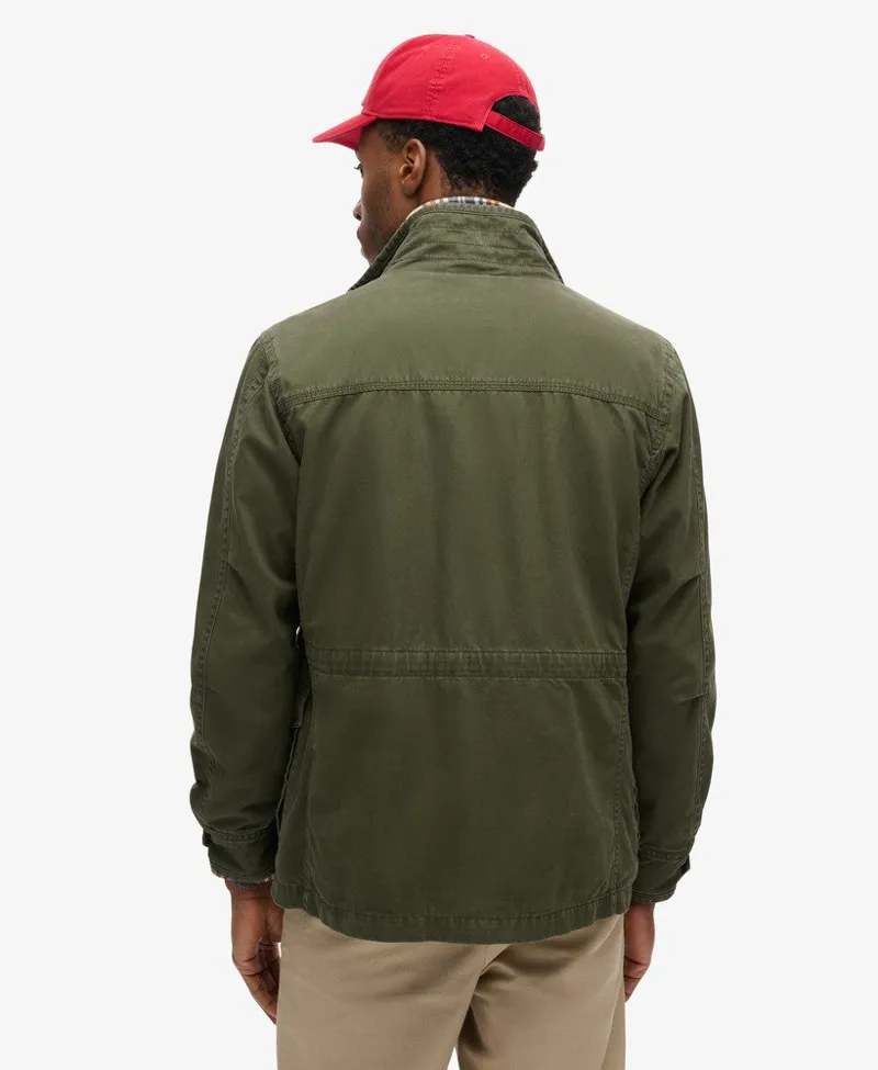 Superdry Rookie Military Jacket Khaki-4