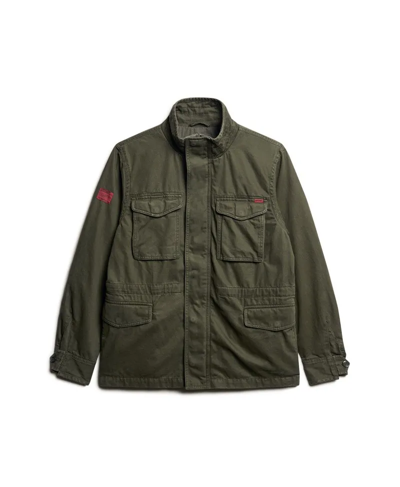 Superdry Rookie Military Jacket Khaki-3