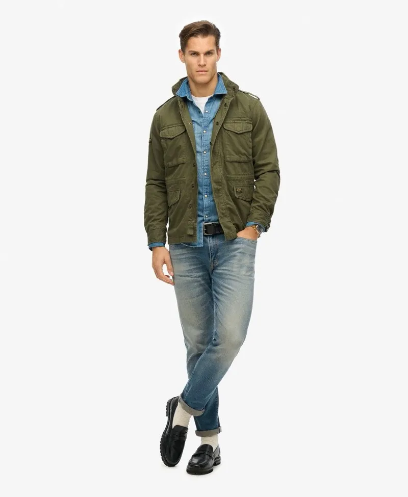 Superdry Rookie Field Jacket Green -1
