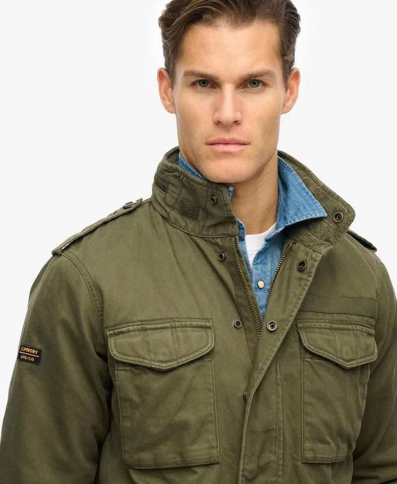 Superdry Rookie Field Jacket Green -2