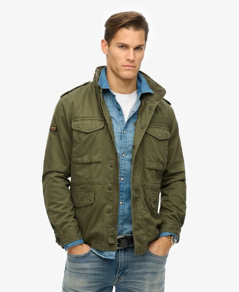 Superdry Rookie Field Jacket Green -5
