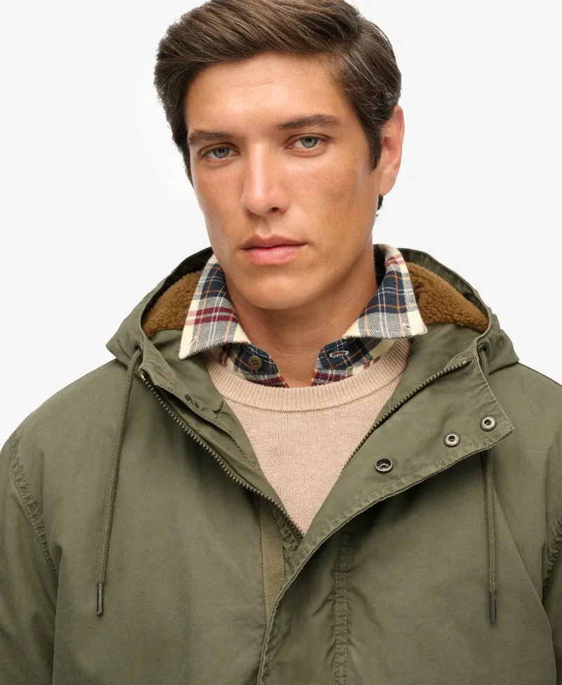 Superdry Military Parka Shooting Olive-3