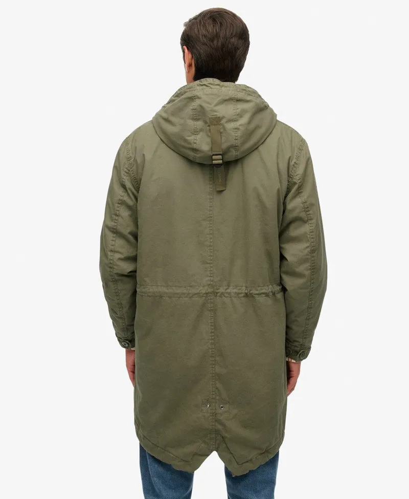 Superdry Military Parka Shooting Olive-6