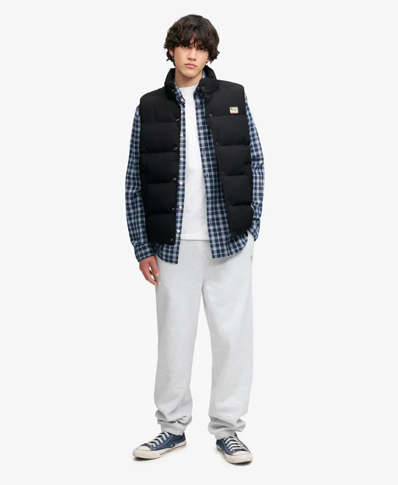 Superdry Non Hood Short Everest Gilet Black-4