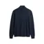 Superdry Essential Embroidered Knitted Half Zip Jumper Carbon Navy 