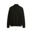 Superdry Essential Embroidered Knitted Half Zip Jumper Carbon Moss