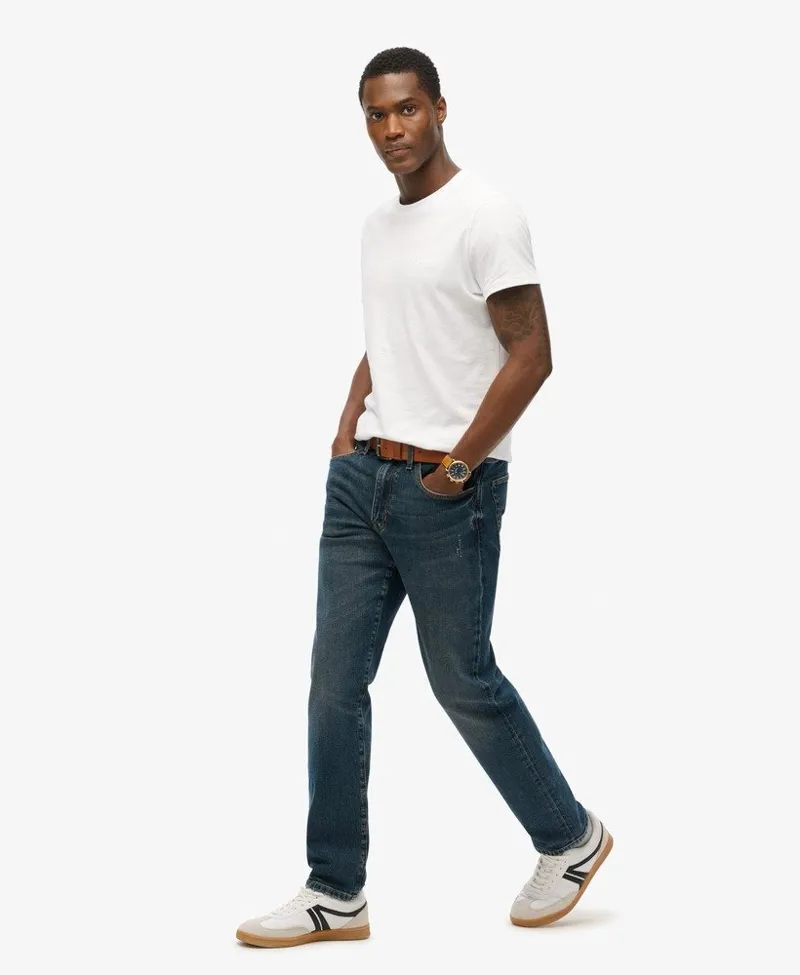 Superdry Vintage Slim Straight Jeans Viper Vintage Indigo-2