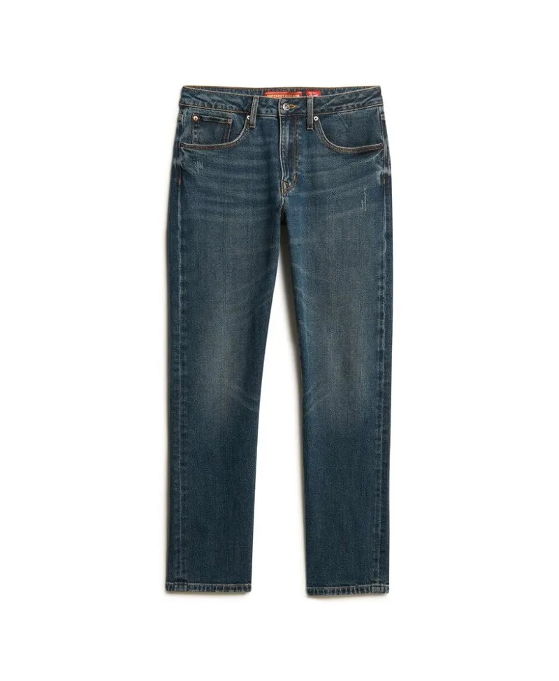Superdry Vintage Slim Straight Jeans Viper Vintage Indigo-5