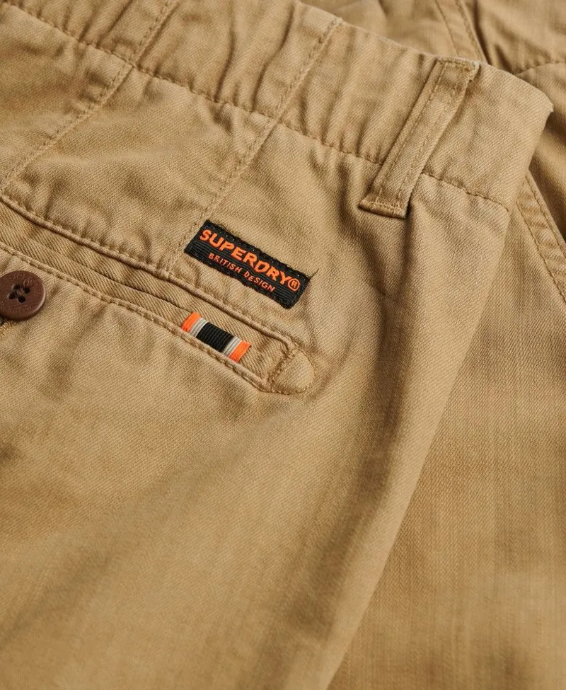 Superdry Officer Chino Short American Beige -1