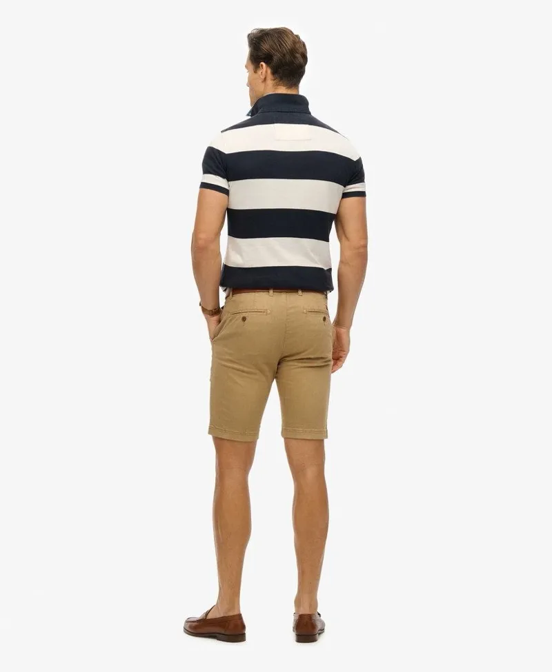 Superdry Officer Chino Short American Beige -2