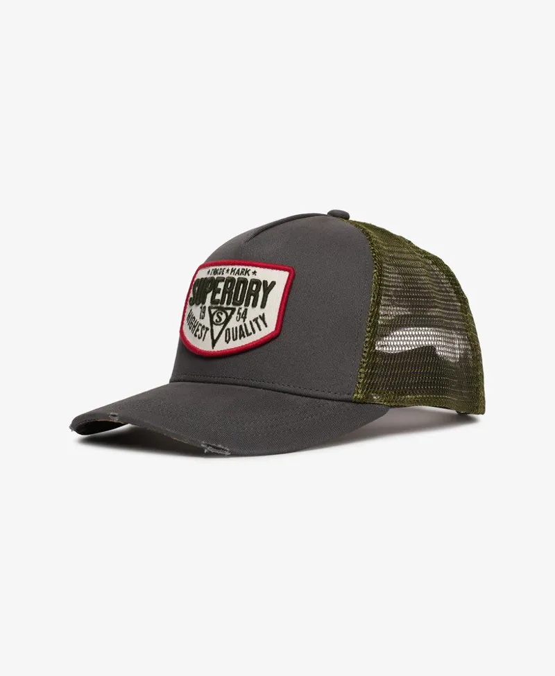 Superdry Mesh Trucker Cap Flint Stone-1
