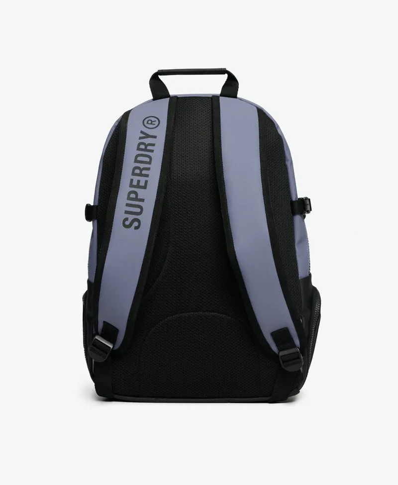 Superdry Tarp Embroidered Rucksack Granite Blue-1
