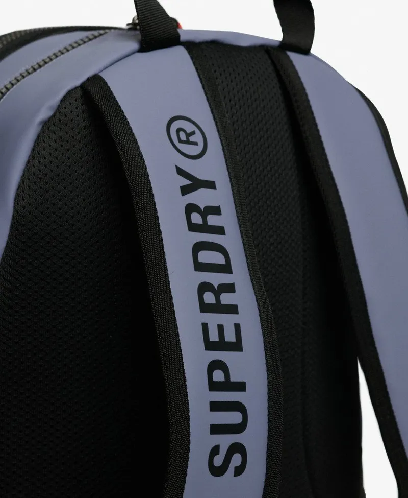 Superdry Tarp Embroidered Rucksack Granite Blue-2