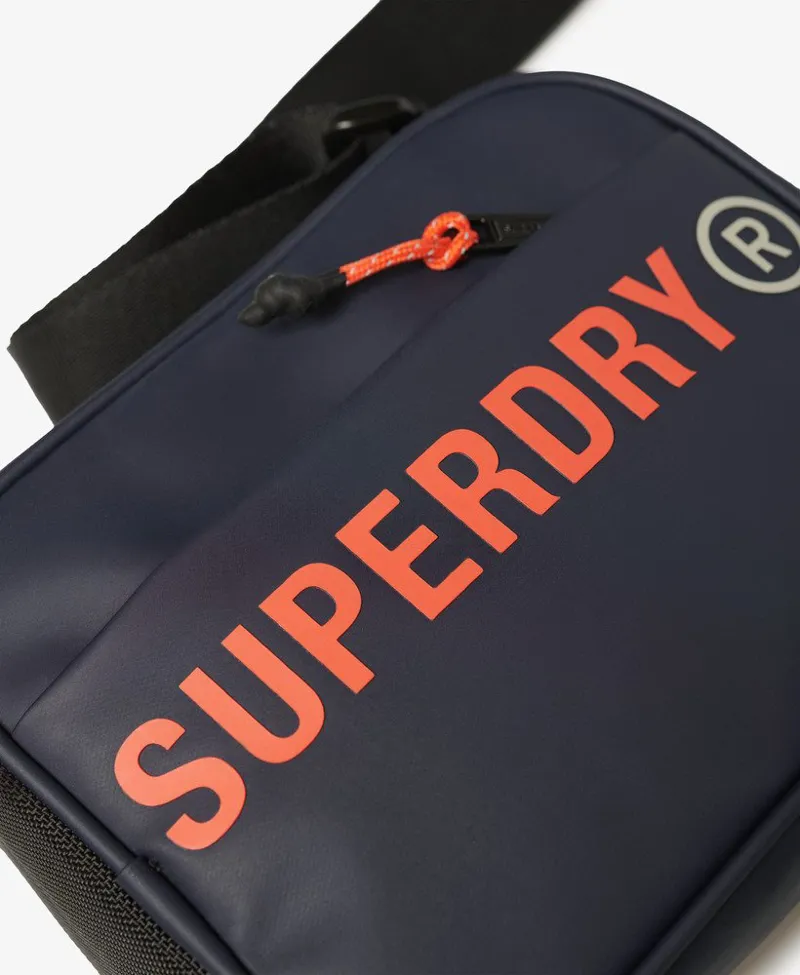 Superdry Tarp Cross Body Bag Eclipse Navy-1
