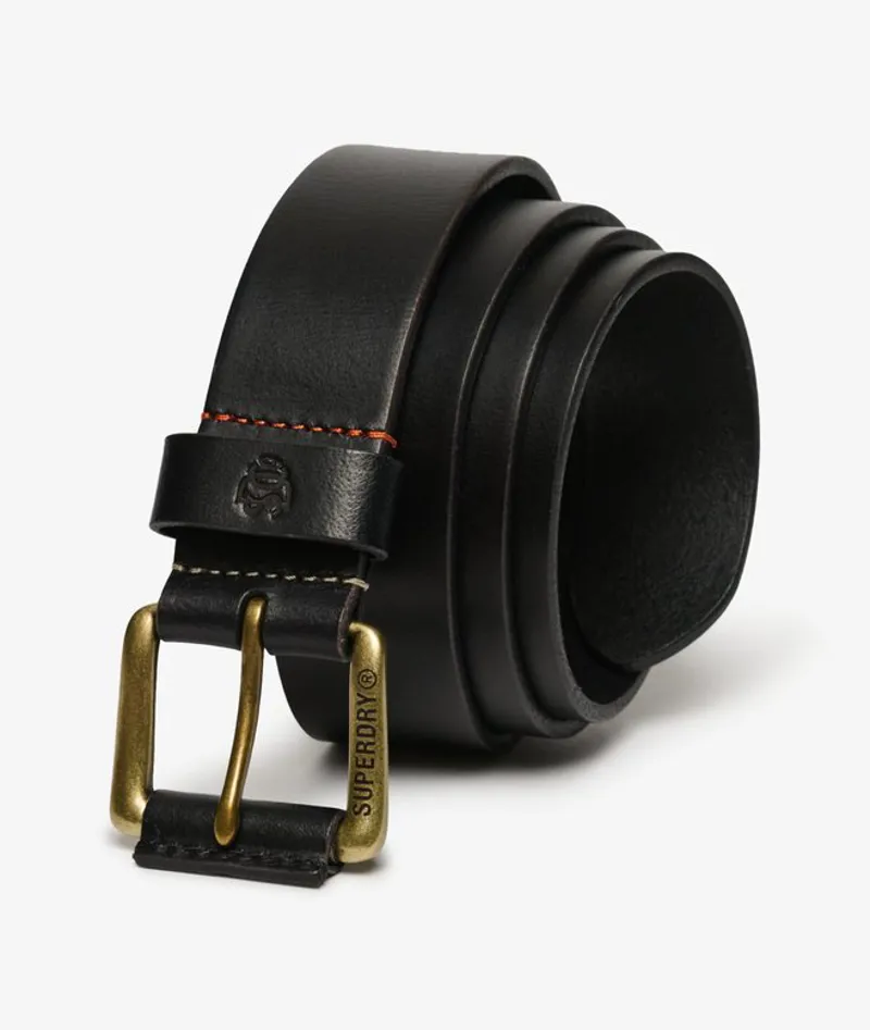 Superdry Classic Leather Belt Black-4