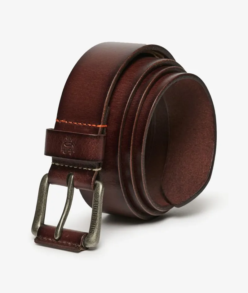 Superdry Classic Leather Belt Brown -4