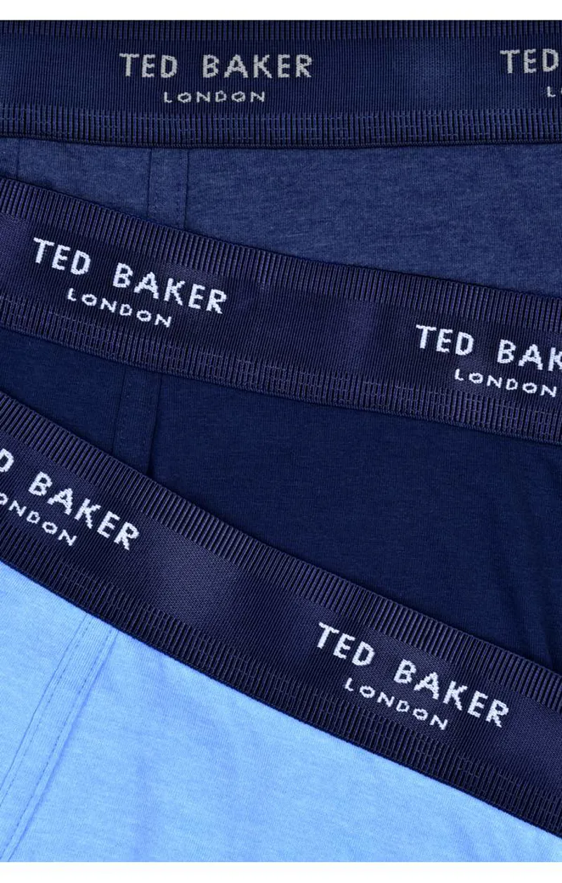 Ted Baker 3 Pack Boxer Breifs SodBlu/Nvy/BoBlu -2