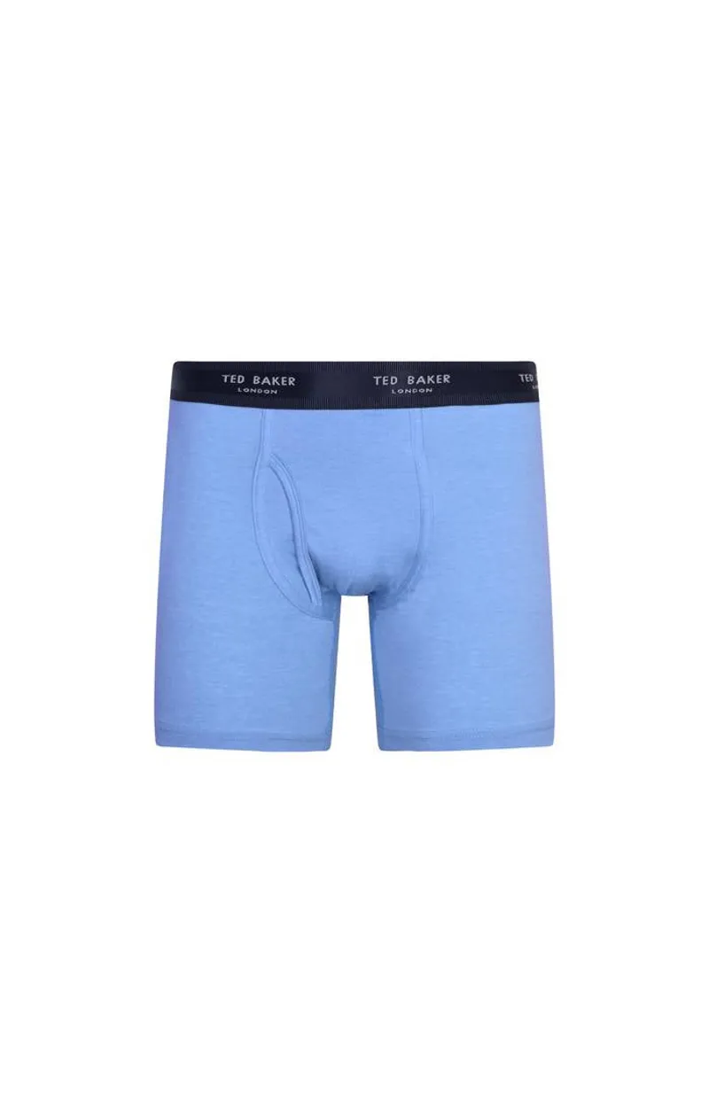 Ted Baker 3 Pack Boxer Breifs SodBlu/Nvy/BoBlu -3