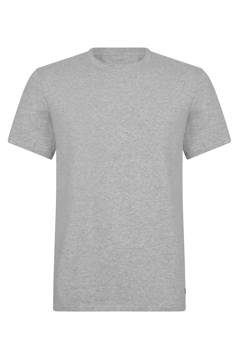 Ted Baker 3 Pack Crew Neck T-Shirts Black/Grey/White-3