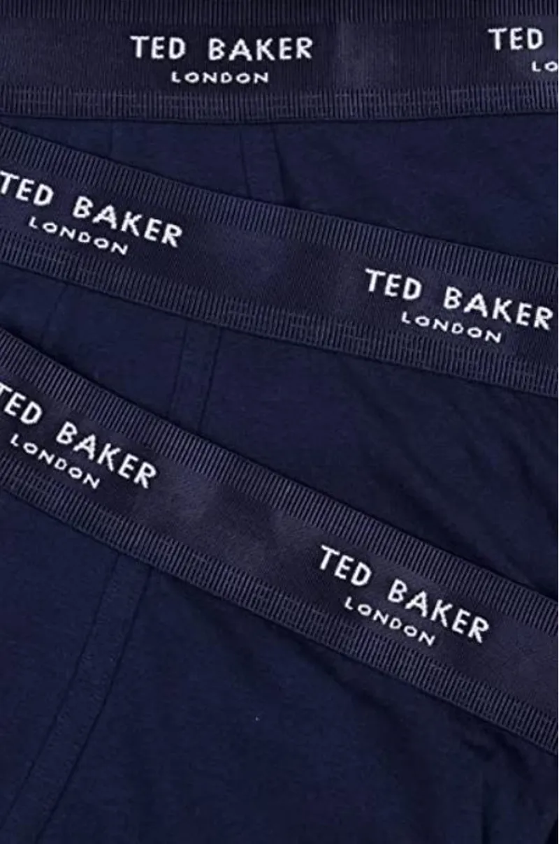 Ted Baker 3 Pack Boxer Breifs Navy-1