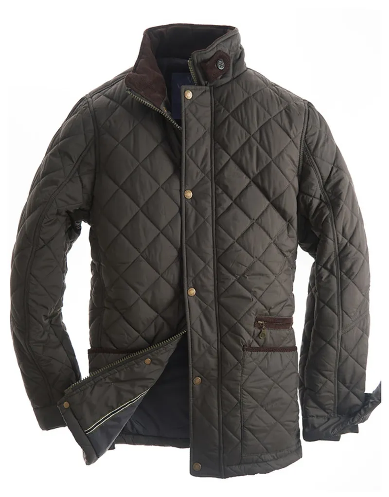 Vedoneire Quilted Coat Green