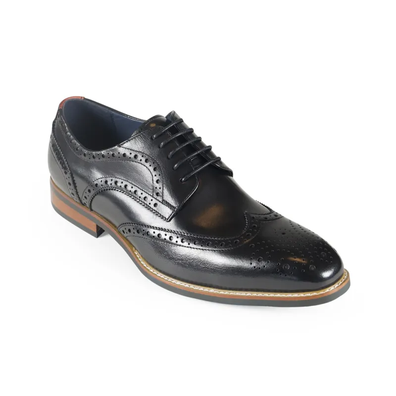 Azor Classic Brogues Black SIZE 7 AND 11 ONLY