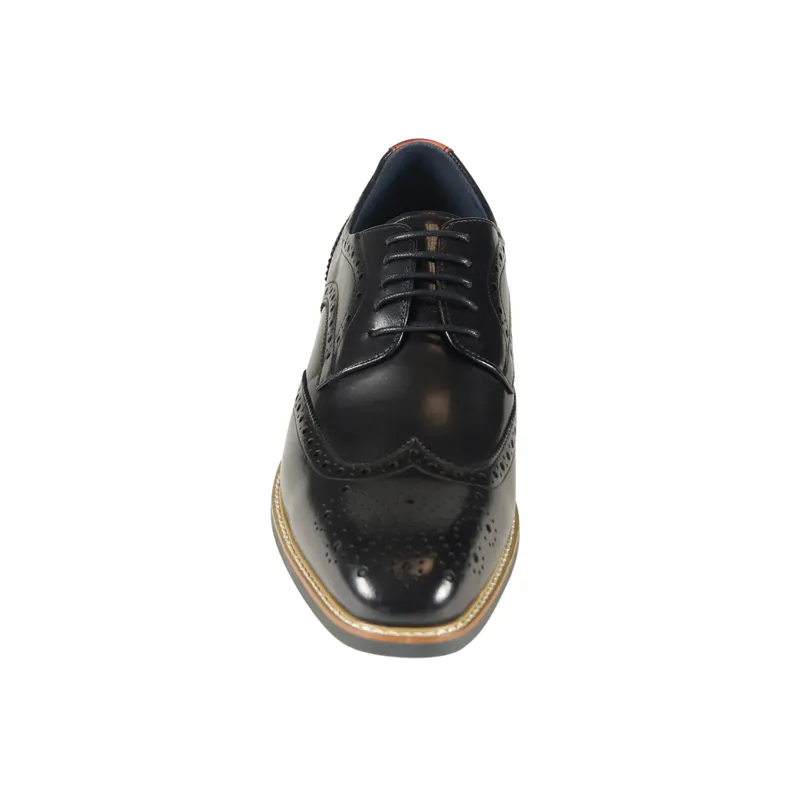 Azor Classic Brogues Black SIZE 7 AND 11 ONLY-3