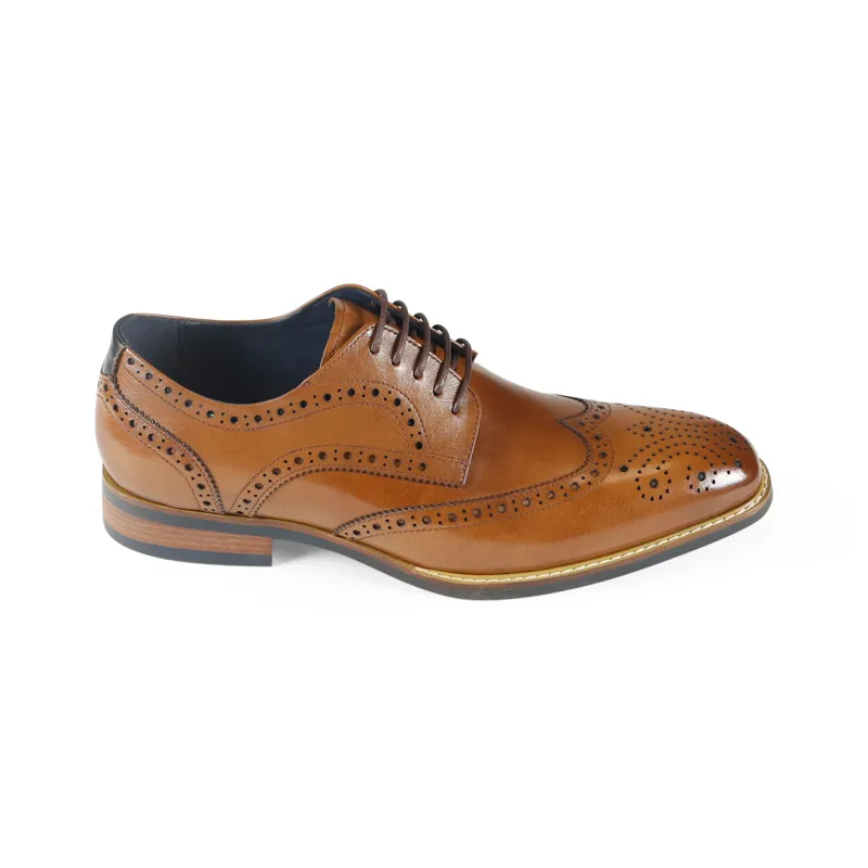 Azor Classic Brogues Tan-3