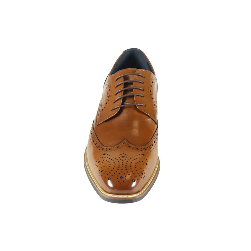Azor Classic Brogues Tan-2