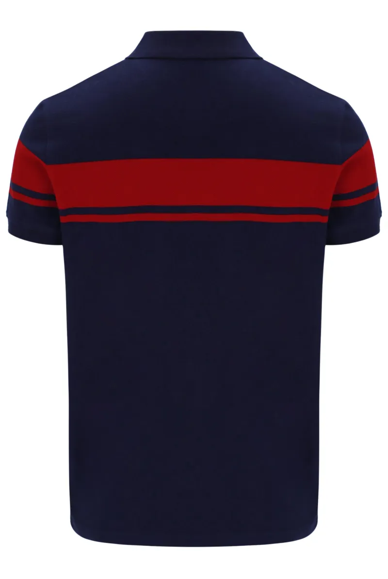 Sergio Tacchini Young Line Polo T-shirt Maritime Blue / Adrenalin Rush -2