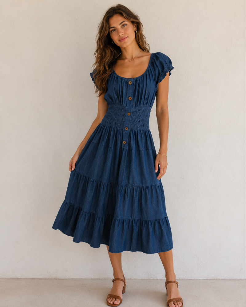 Paradiso denim dress Blue