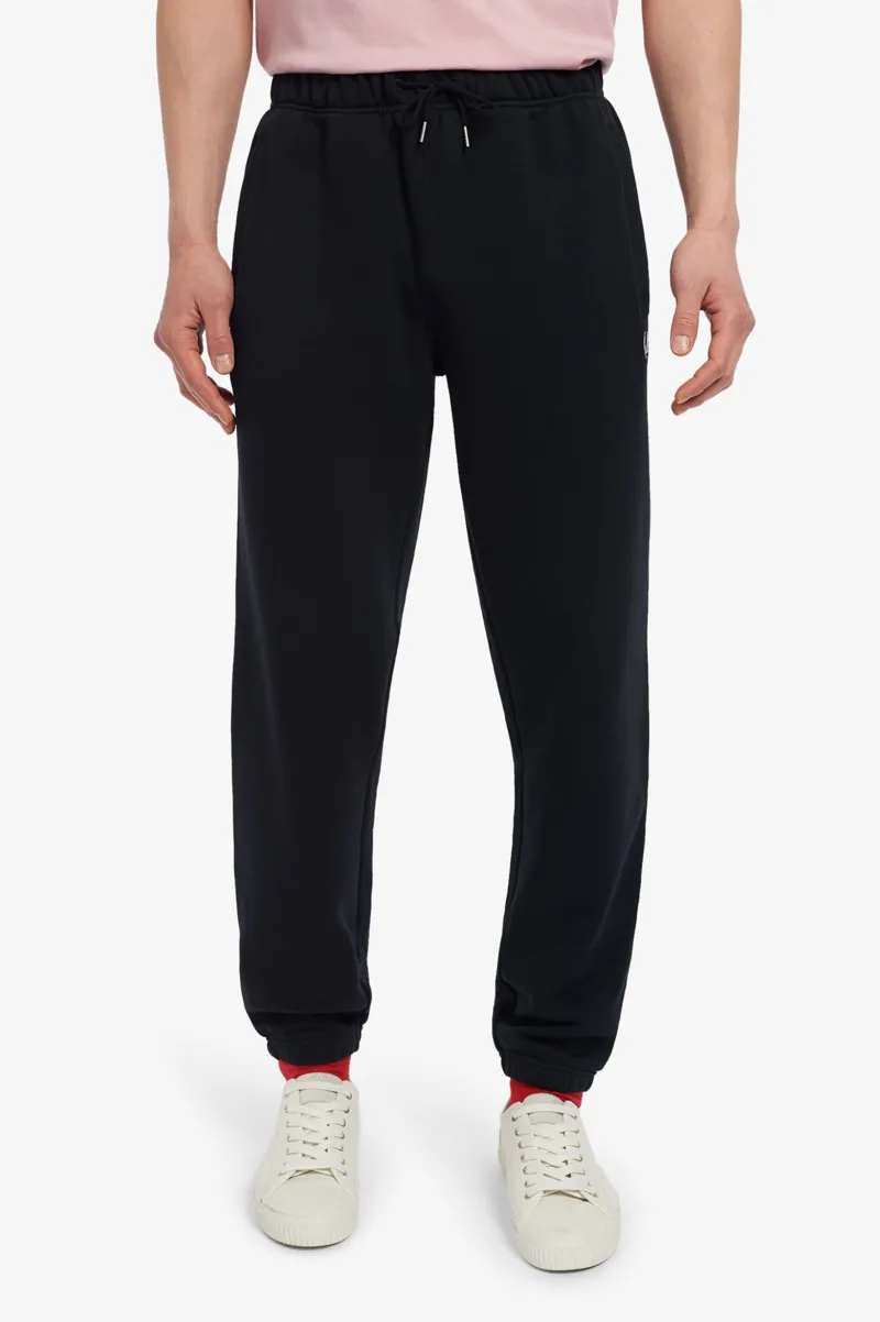 パンツ・ボトムスその他 FRED PERRY PANTS (T2515 102) Fred Perry T2515-102 Mens Loopback Sweatpants Black