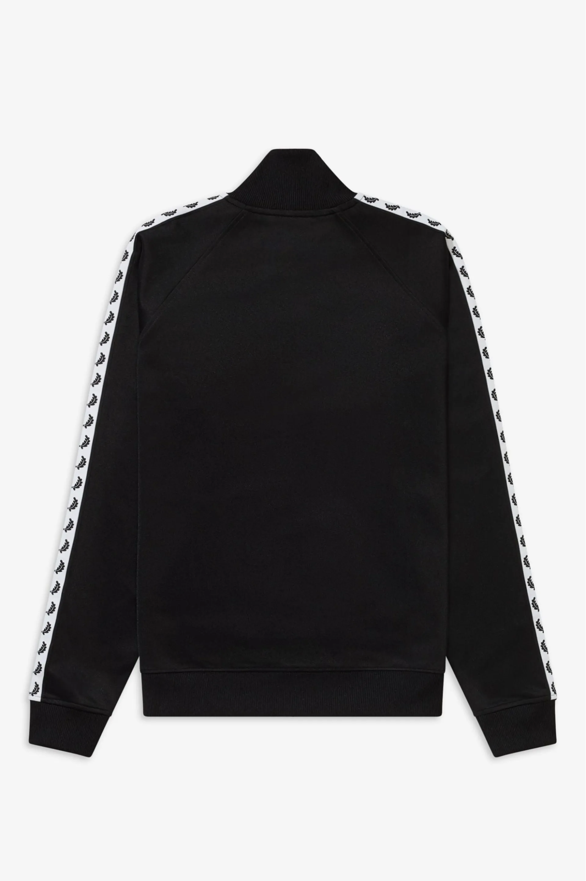 Fred Perry J6231-198 Mens Sports Taped Track Jacket Black