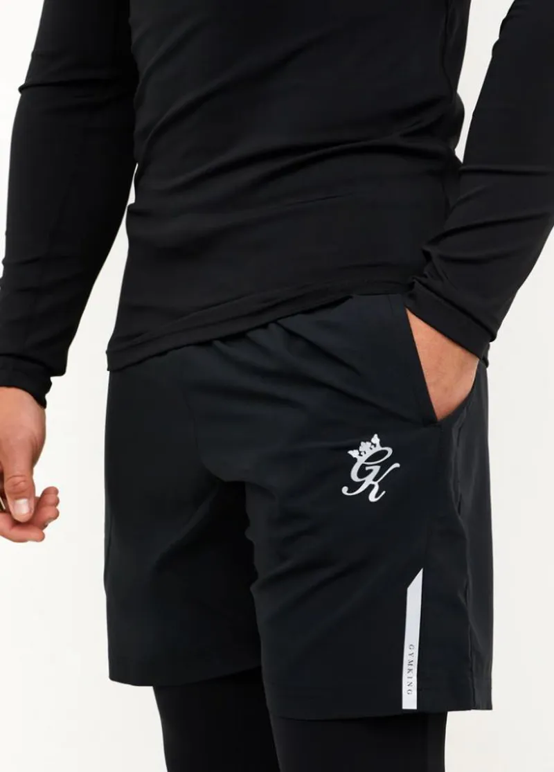 Gym King 365 Energy Short Black-1