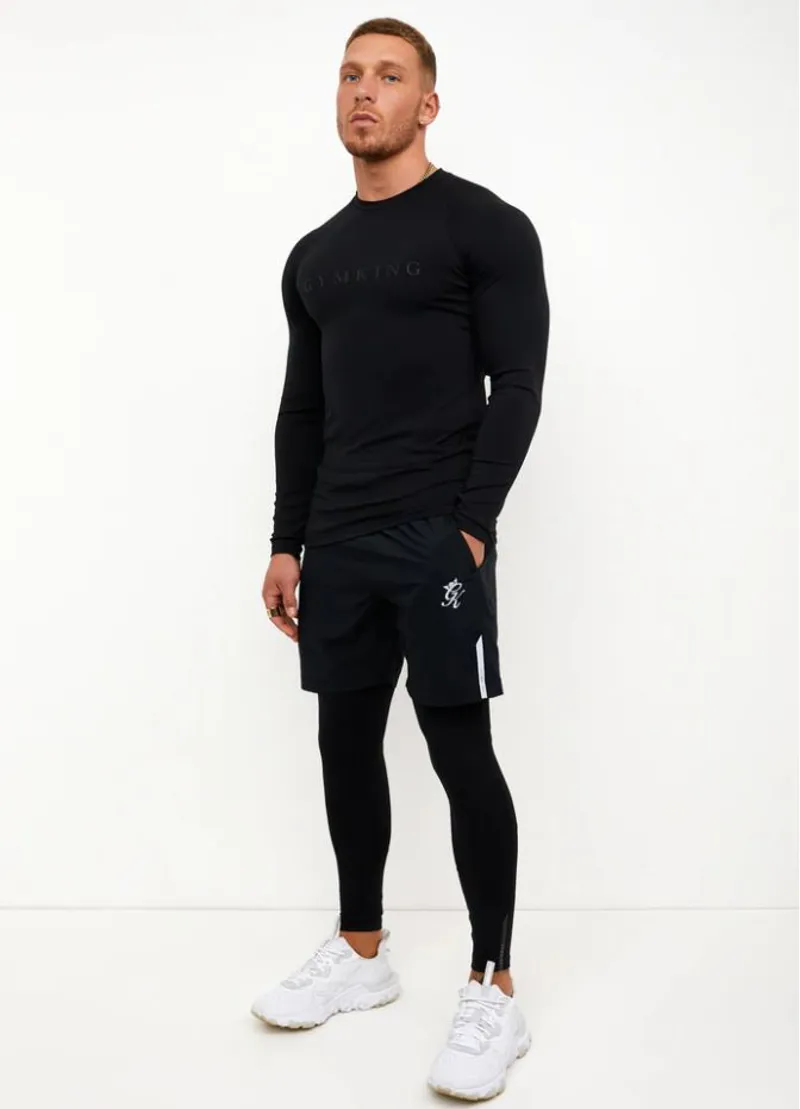 Gym King 365 Energy Short Black-2