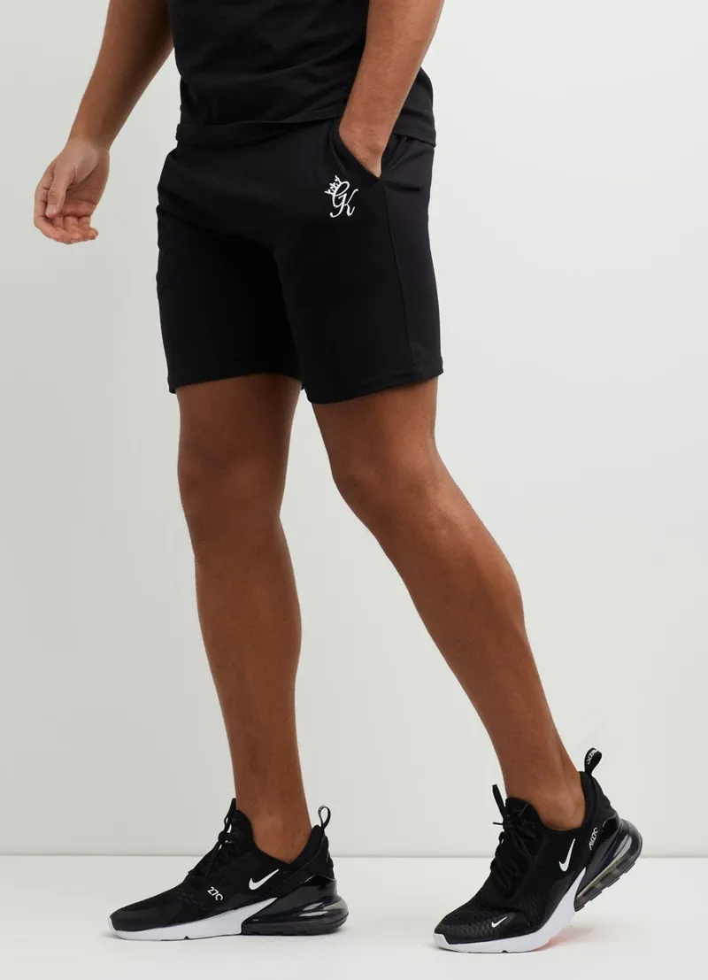 Gym King Jersey Short Black