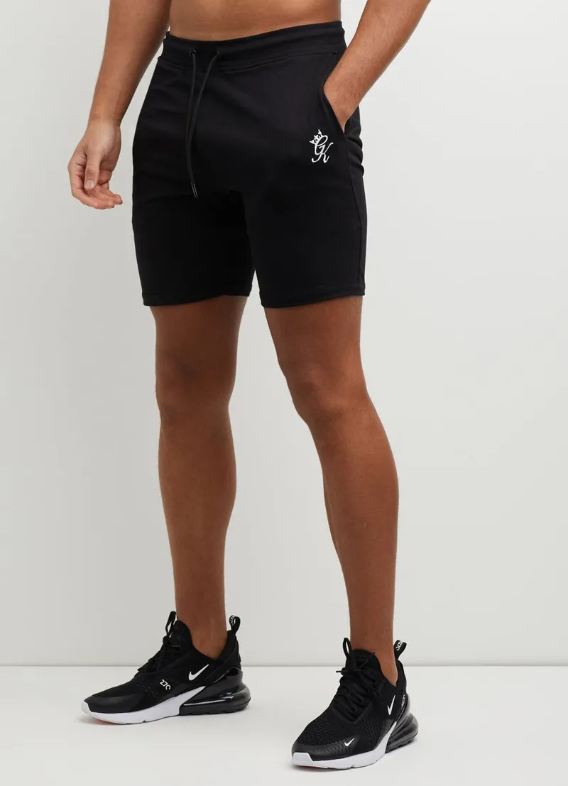 Gym King Jersey Short Black-3