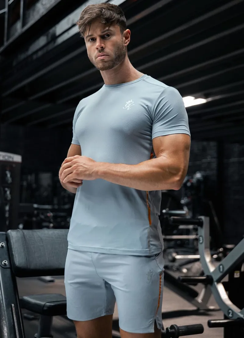 Gym King Sport Flex T-Shirt Pebble-2