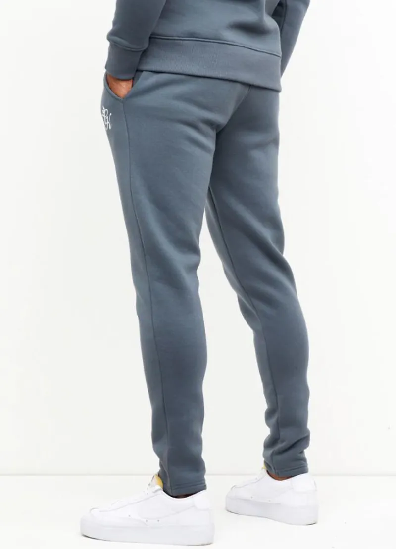 Gym King Pro Logo Joggers Stormy Grey-3