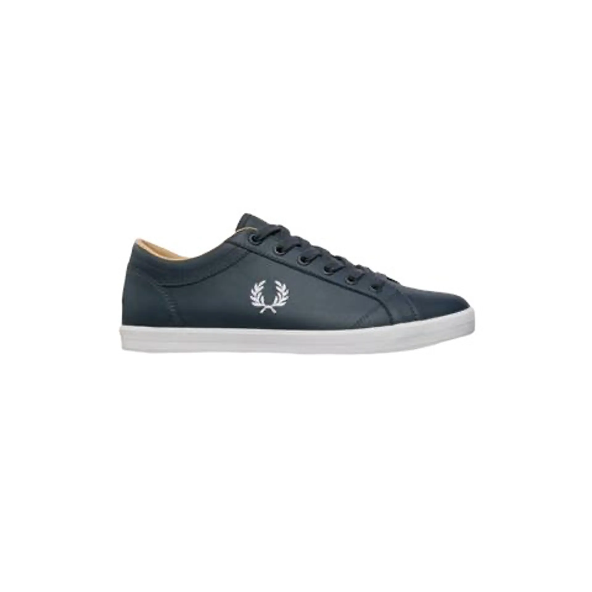 Fred perry baseline trainers black shop