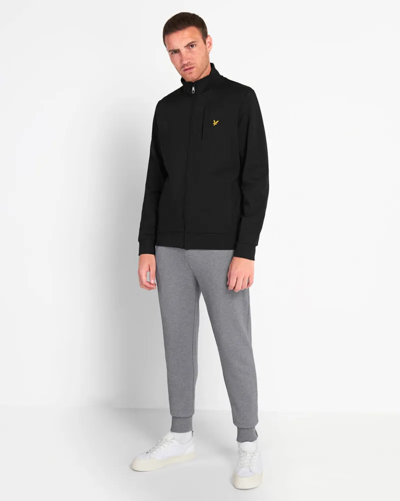 Lyle and Scott Smart Track Top Black-1