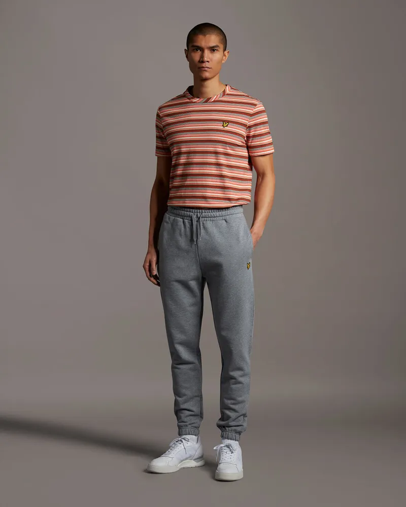 Lyle and Scott Joggers Grey Marl-1