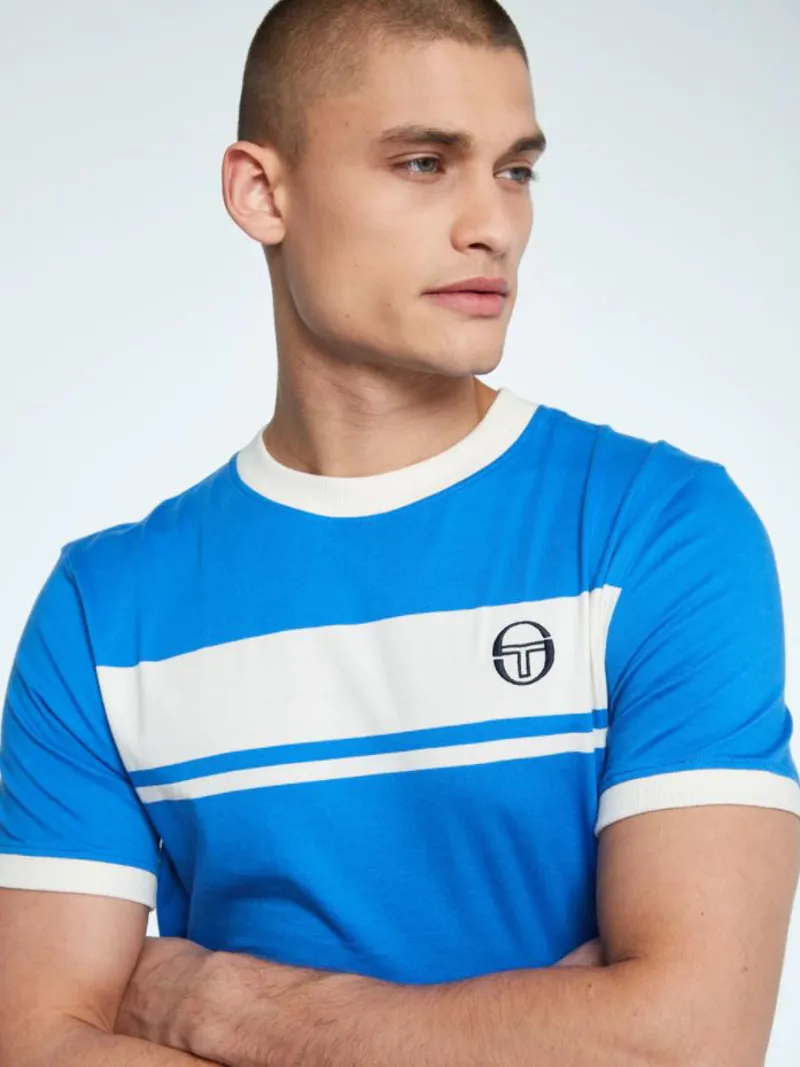 Sergio Tacchini Masters T-Shirt Palace Blue-3