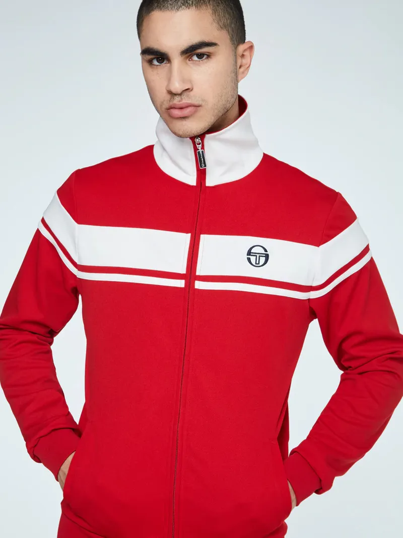 Sergio Tacchini Capomasters Track Top Red-1