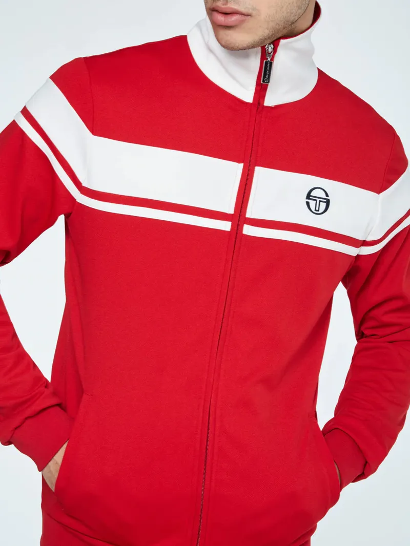 Sergio Tacchini Capomasters Track Top Red-2
