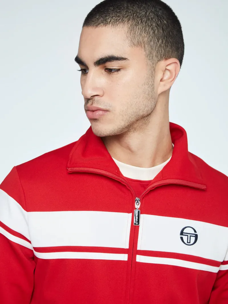 Sergio Tacchini Capomasters Track Top Red-4
